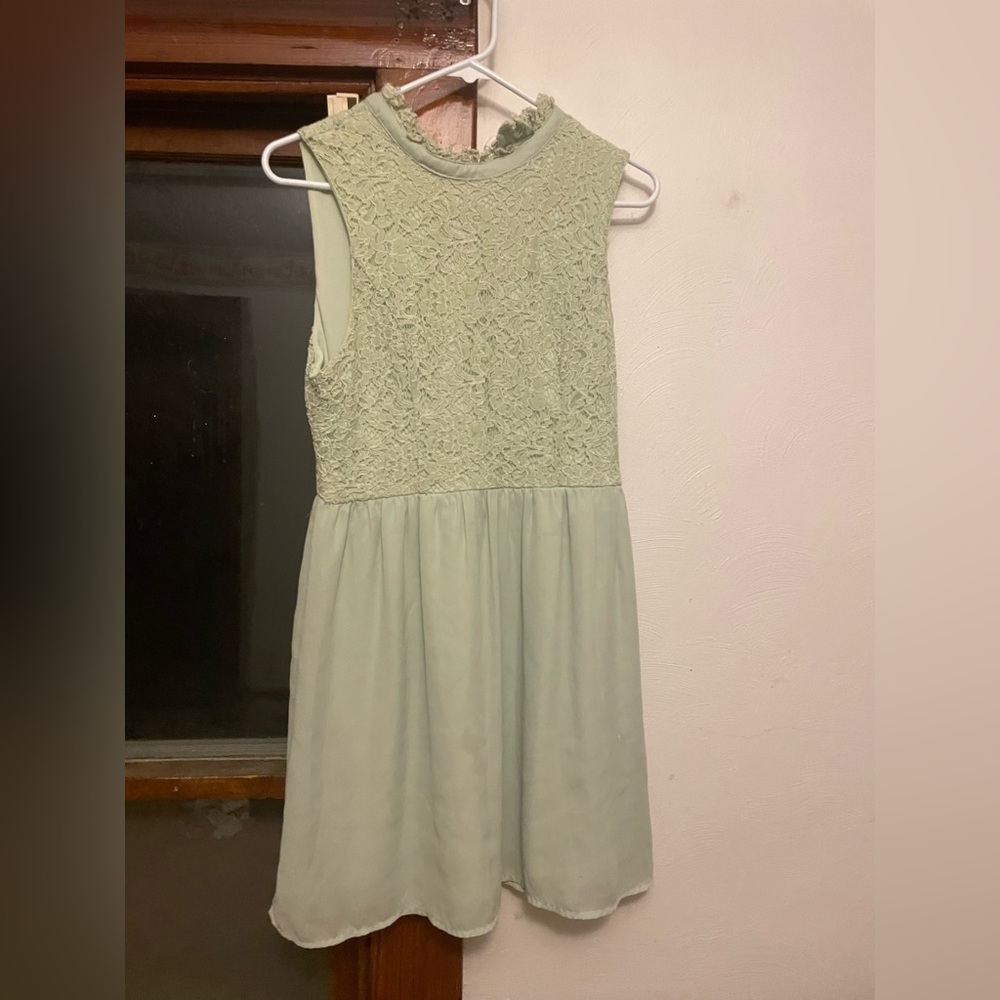 Altar’d State Mint Green Dress